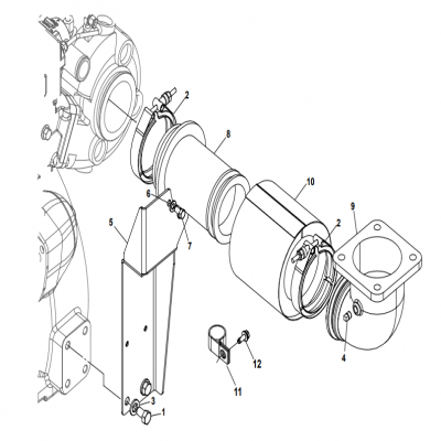 Dry Exhaust (With Sound Shield)“40MDDCA,”“55MDDCB ,”“65MDDCC,”“80MDDCD,”“99MDDCE,”“40MDDCF,”“50MDDCG,”“65MDDCH