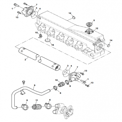 Heat Exchanger (Wet)&ldquo;40MDDCA,&rdquo;&ldquo;55MDDCB ,&rdquo;&ldquo;65MDDCC,&rdquo;&ldquo;80MDDCD,&rdquo;&ldquo;99MDDCE,&rdquo;&ldquo;40MDDCF,&rdquo