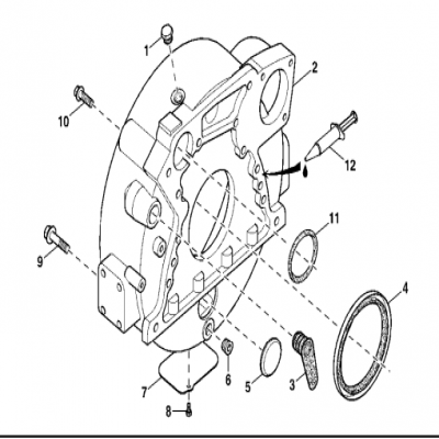 Group 14: Flywheel Housing 第14組：飛輪殼