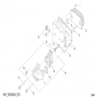 Group 59--1: Engine Oil Cooler, continued  第59-1組：發(fā)動機機油冷卻器，&amp;amp;amp;ldquo;GM93289,&amp;amp;amp;rdquo;&amp;amp;amp;ldquo;GM93285,&amp;amp;amp;rdquo;&amp;amp;amp;ldquo;GM91650,&a