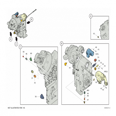 安百拓Epiroc ST7 地下鏟運(yùn)機(jī) 變速箱.傳動(dòng)裝置 - 液壓傳動(dòng)裝置
