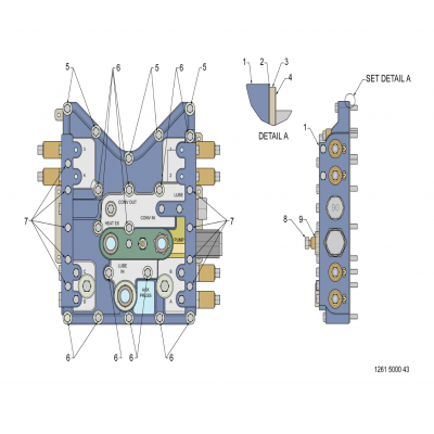 安百拓Epiroc ST7 地下鏟運(yùn)機(jī) 變速箱閥門 - 閥門控制